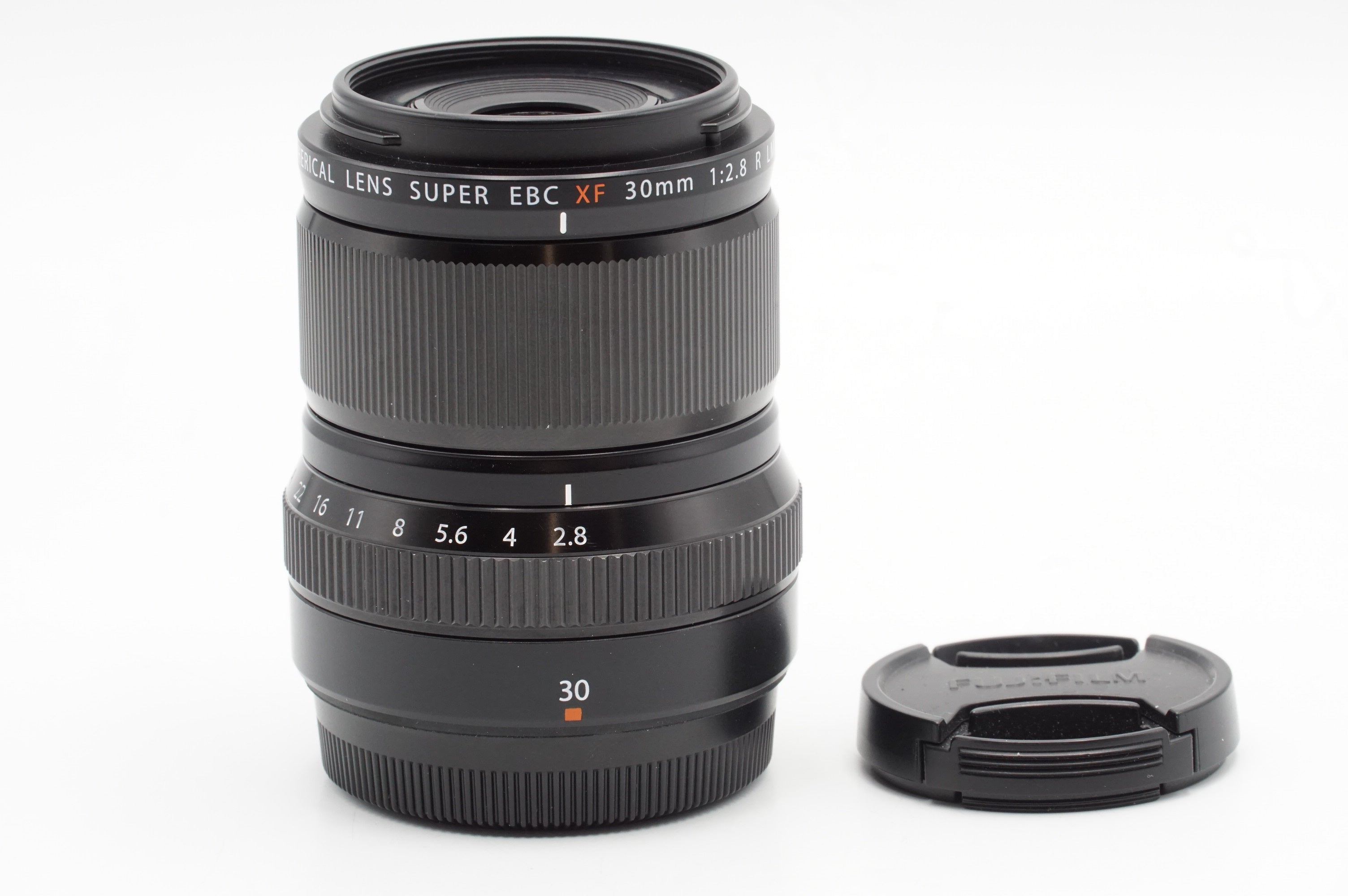 Used Fujifilm XF 30mm F2.8 R LM WR Macro Lens - Black (#3EB00302) | Perfect for Portrait, Product & Macro Photography | Compatible with Fujifilm X-Mount Cameras