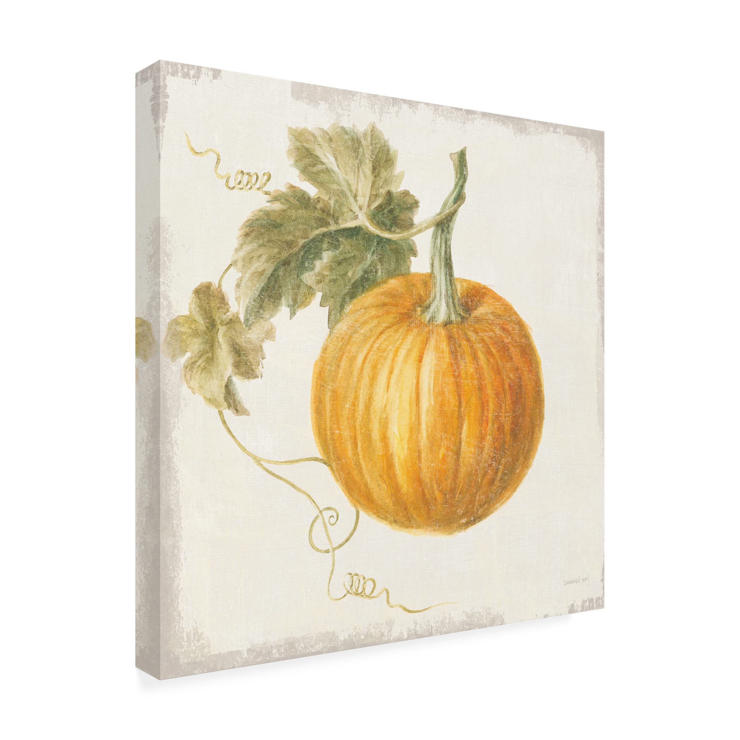 Danhui Nai 'Floursack Autumn VI' Canvas Wall Art Print - Modern Home Decor for Living Room, Bedroom & Office - Trademark Fine Art Collection