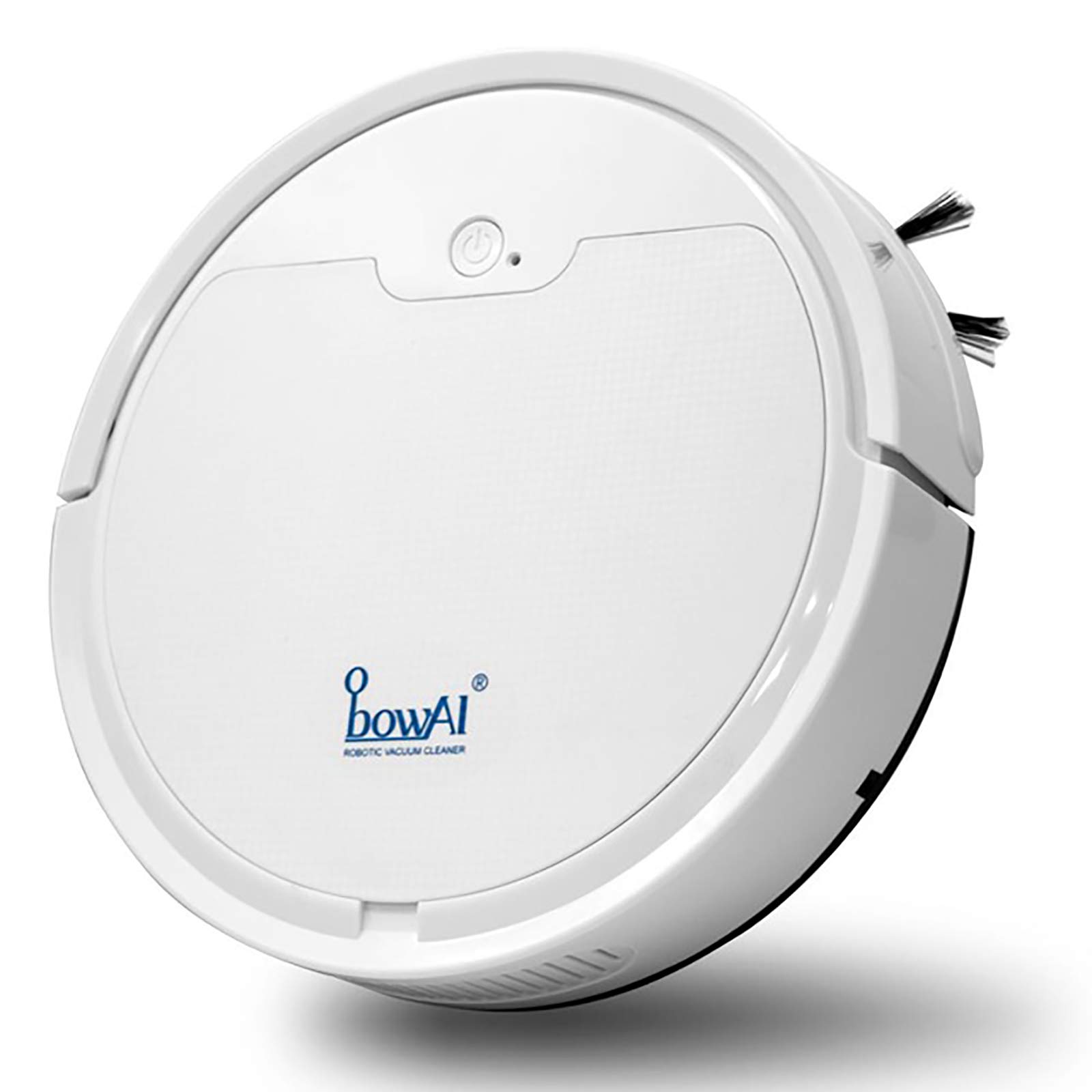 ZYMQ 3-in-1 Smart Robot Vacuum Cleaner with Auto Recharge, Wet & Dry Mopping, USB Charging - Perfect for Hardwood Floors, Carpets & Pet Hair Cleaning (White)
