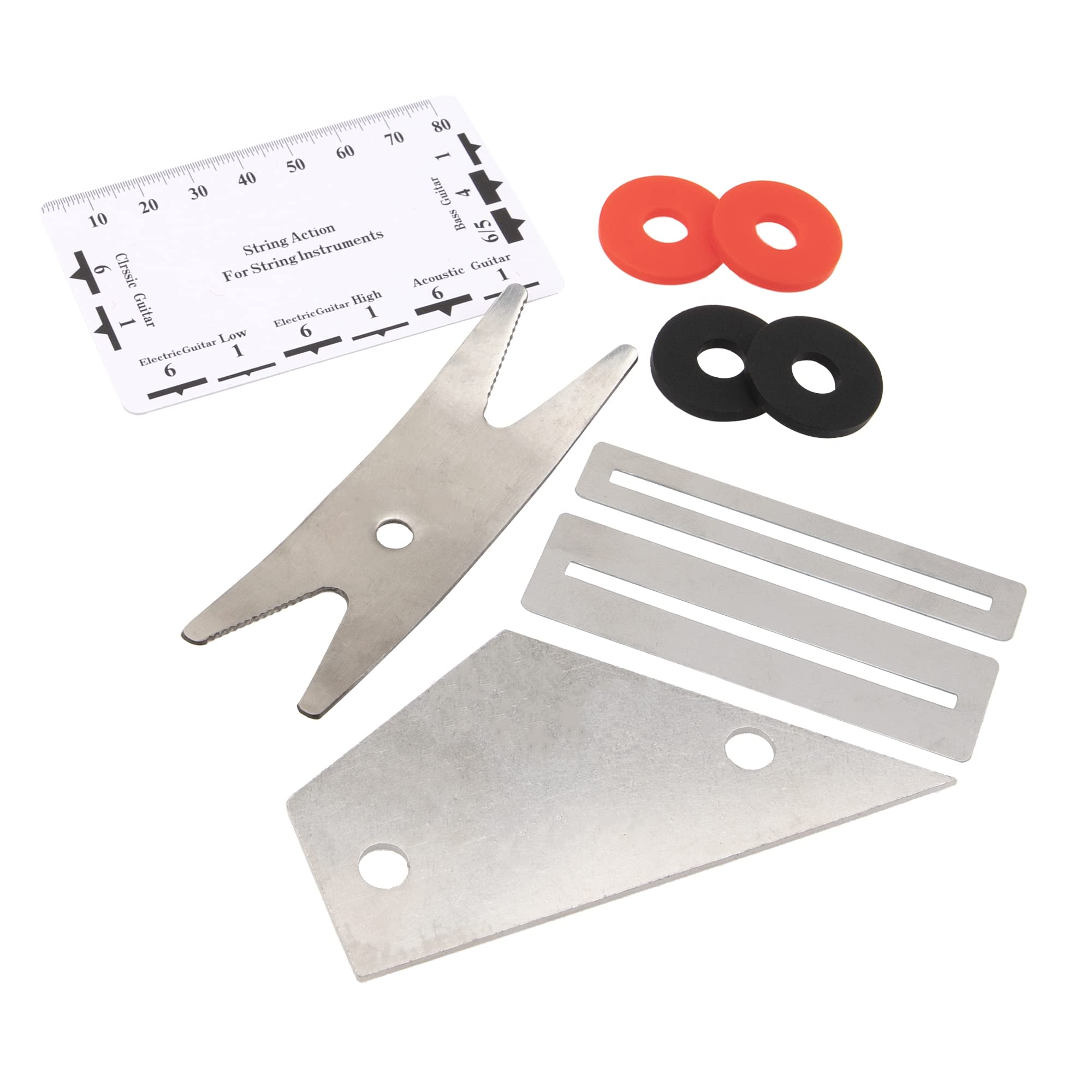 20Pcs Professional Guitar Tool Kit - String Winder, Cutter, Action Ruler & Maintenance Tools for Guitar Repair | Perfect for Musicians, Luthiers & Guitar Enthusiasts | Home, Studio & Stage Use