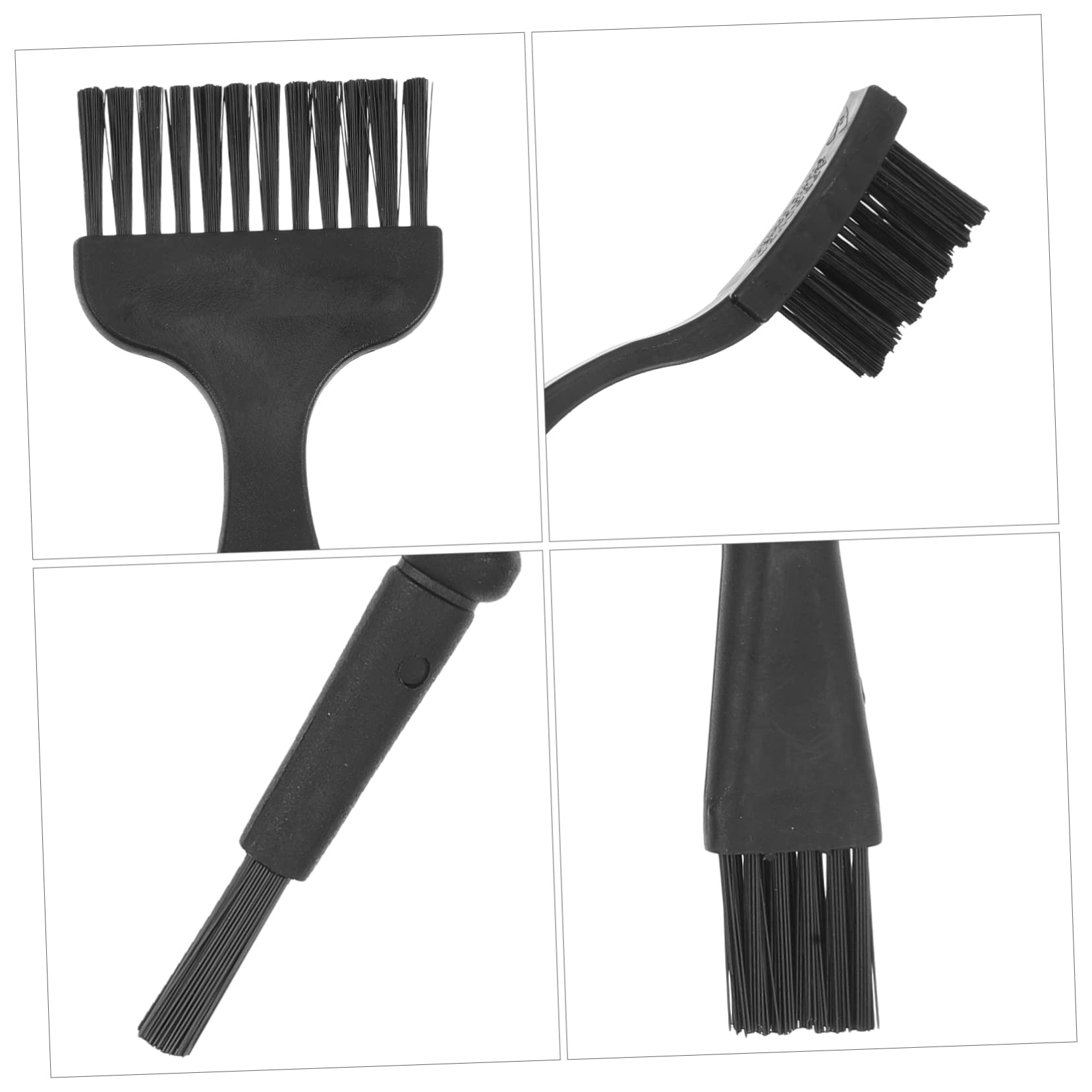 40 Pcs Electric Shaver Cleaning Brush Set for Clippers, Trimmers & Razors - Black | Perfect for Grooming Kits, Barbershops & Home Use