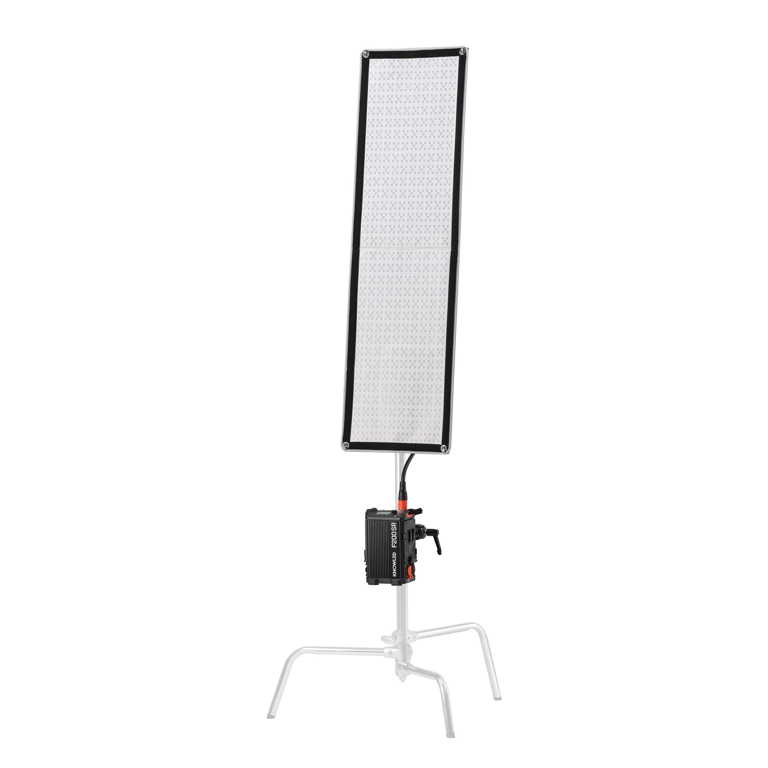 KNOWLED F200SR 1x4ft IP54 Waterproof Flexible RGB LED Panel for Filmmaking, Photography & Studio Lighting - Perfect for Video Production, Events & Creative Lighting Effects