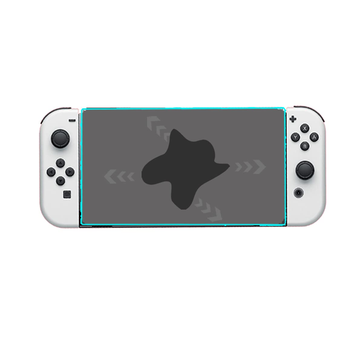 Mr.Shield Tempered Glass Screen Protector for Nintendo Switch OLED - 9H Hardness, Anti-Scratch, Bubble-Free (3-Pack) - Perfect for Gaming Protection and Travel Use