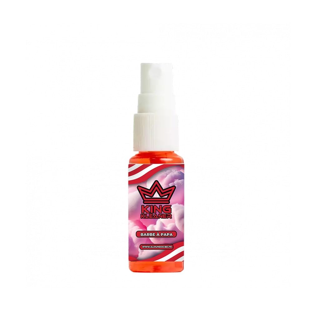 King Kleaner Non-Toxic Cotton Candy Cleaning Spray – Safe & Effective for Sticky Residue Removal – Perfect for Carnivals, Fairs & Home Kitchen Use