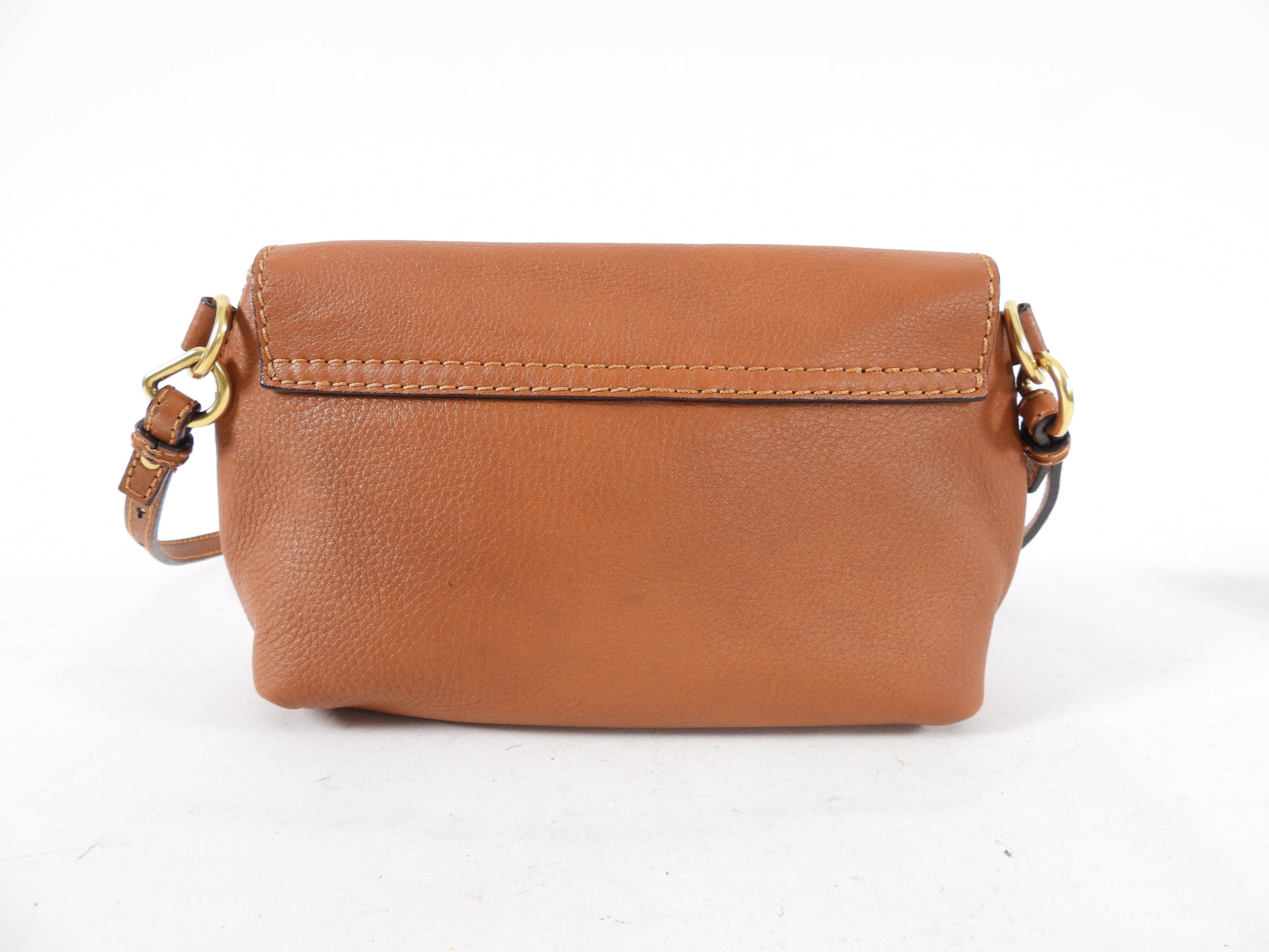 Chloe Tan Mini Marcie Crossbody Bag - Stylish Leather Shoulder Purse for Women | Perfect for Everyday Use, Travel & Date Night