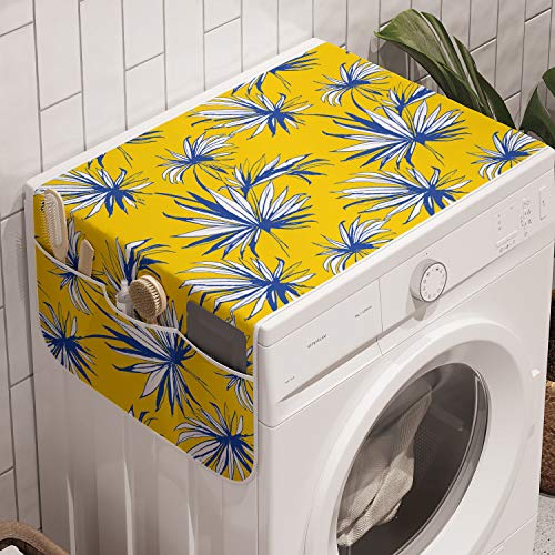 Yellow Blue and White