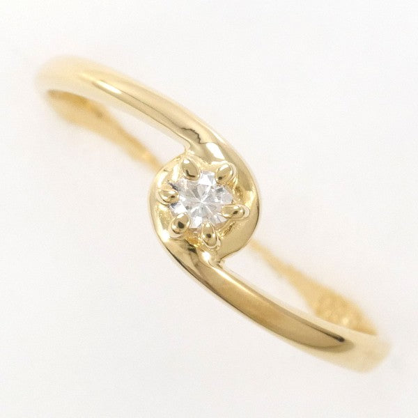 18K Yellow Gold Diamond Ring for Women - Elegant Solitaire Engagement & Wedding Band - Perfect for Proposals, Anniversaries, and Special Occasions