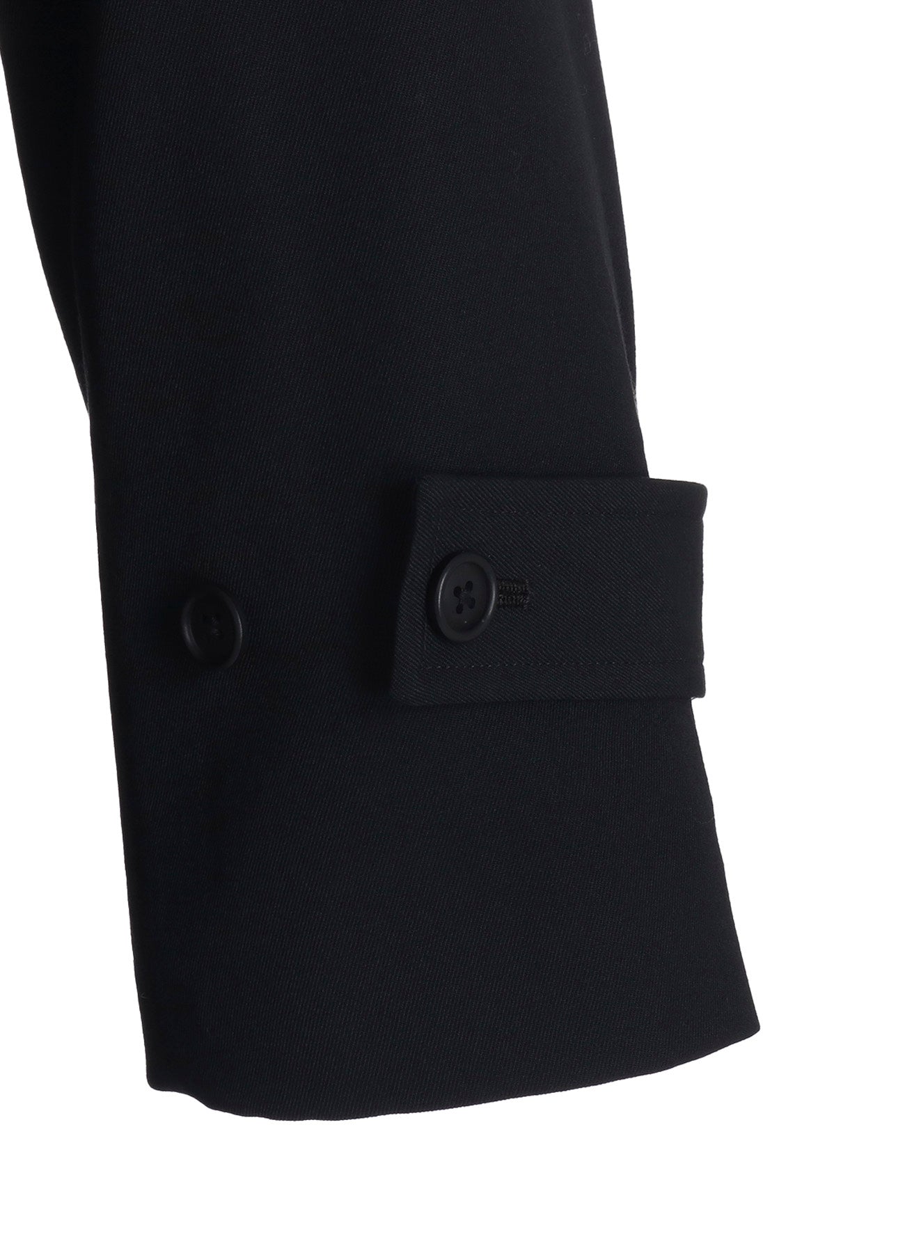 2/60 Wool Gabardine Short Trench Coat for Women - Classic Water-Resistant Fall & Spring Outerwear | Perfect for Office, Travel & Casual Wear