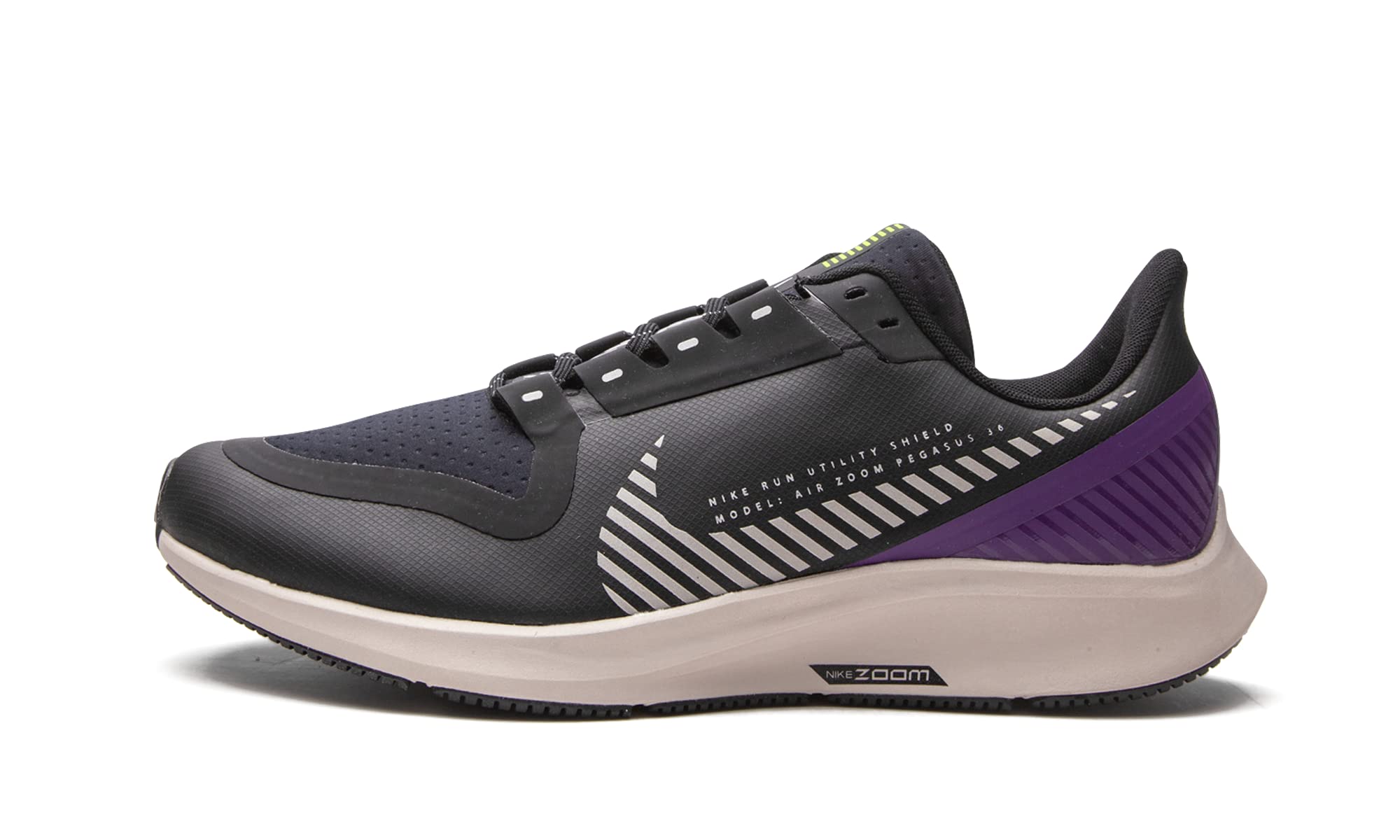 Nike Youth Air Zoom Pegasus 36 Shield GS BQ5705 001 Running Shoes - Waterproof & Lightweight for Boys & Girls - Perfect for School, Training & Outdoor Activities