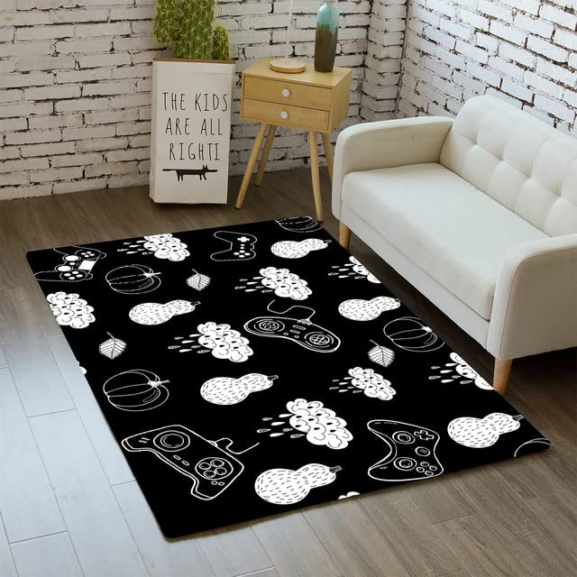 Premium Velvet Non-Slip Game Area Rug - 47