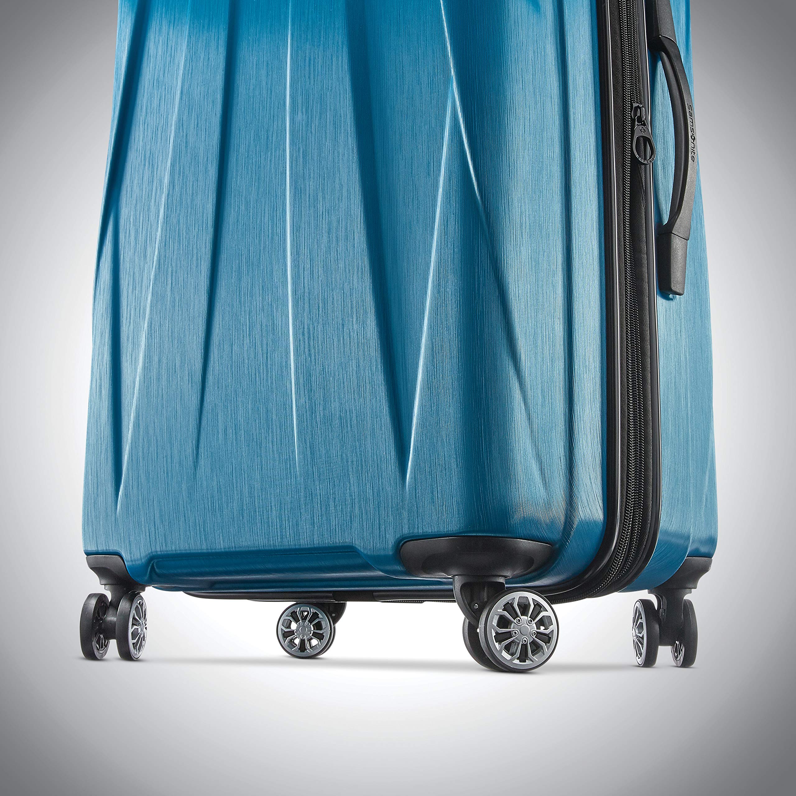 Samsonite Centric 2 Expandable Hardside Spinner Wheel Carry-On Luggage 20 Inch, Lightweight Durable Suitcase for Travel - Perfect for Business Trips & Weekend Getaways (Caribbean Blue)