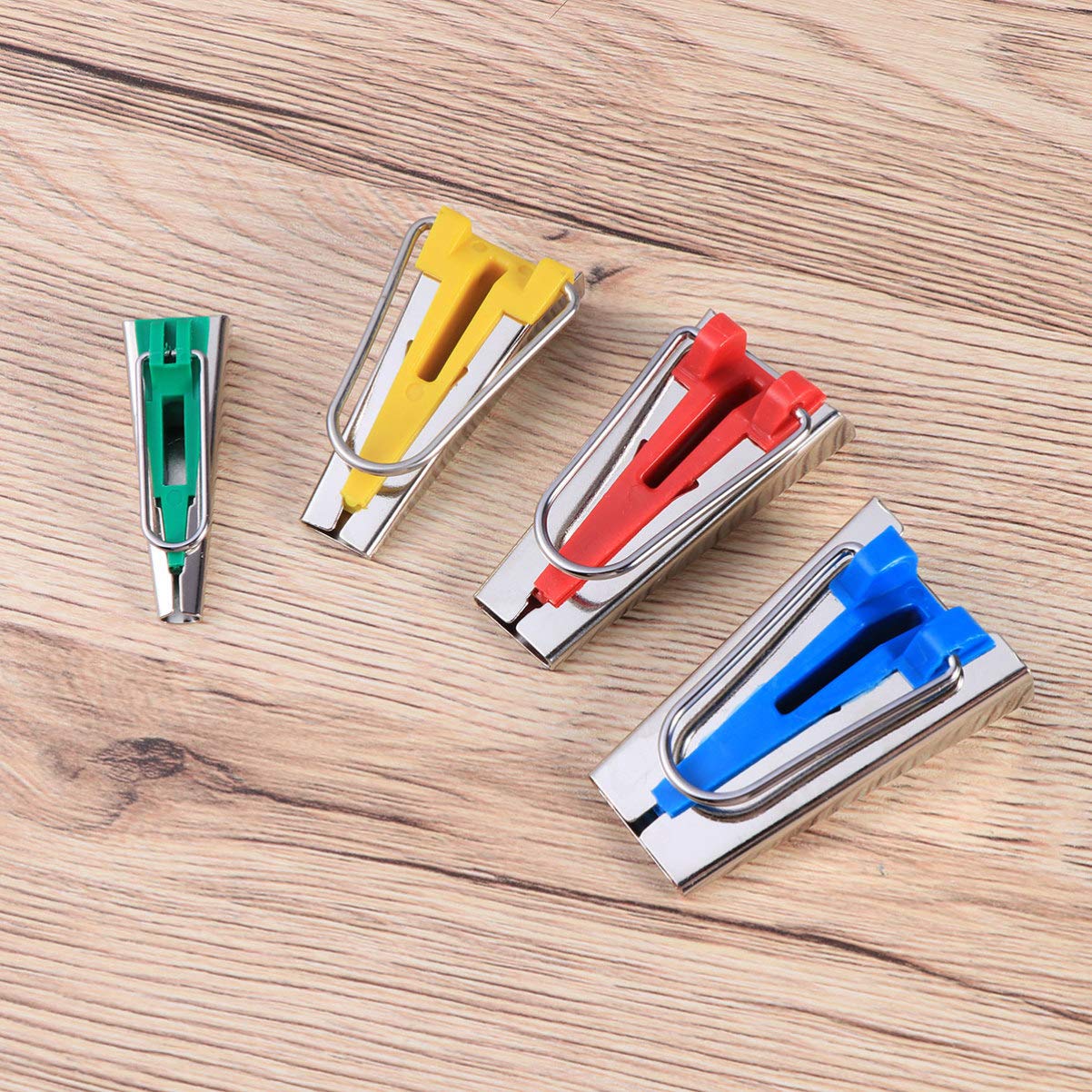 4-Piece Sewing Tape Maker Set - 4 Sizes for Binding & Quilting | DIY Fabric Tape Tool for Sewing, Crafting & Dressmaking