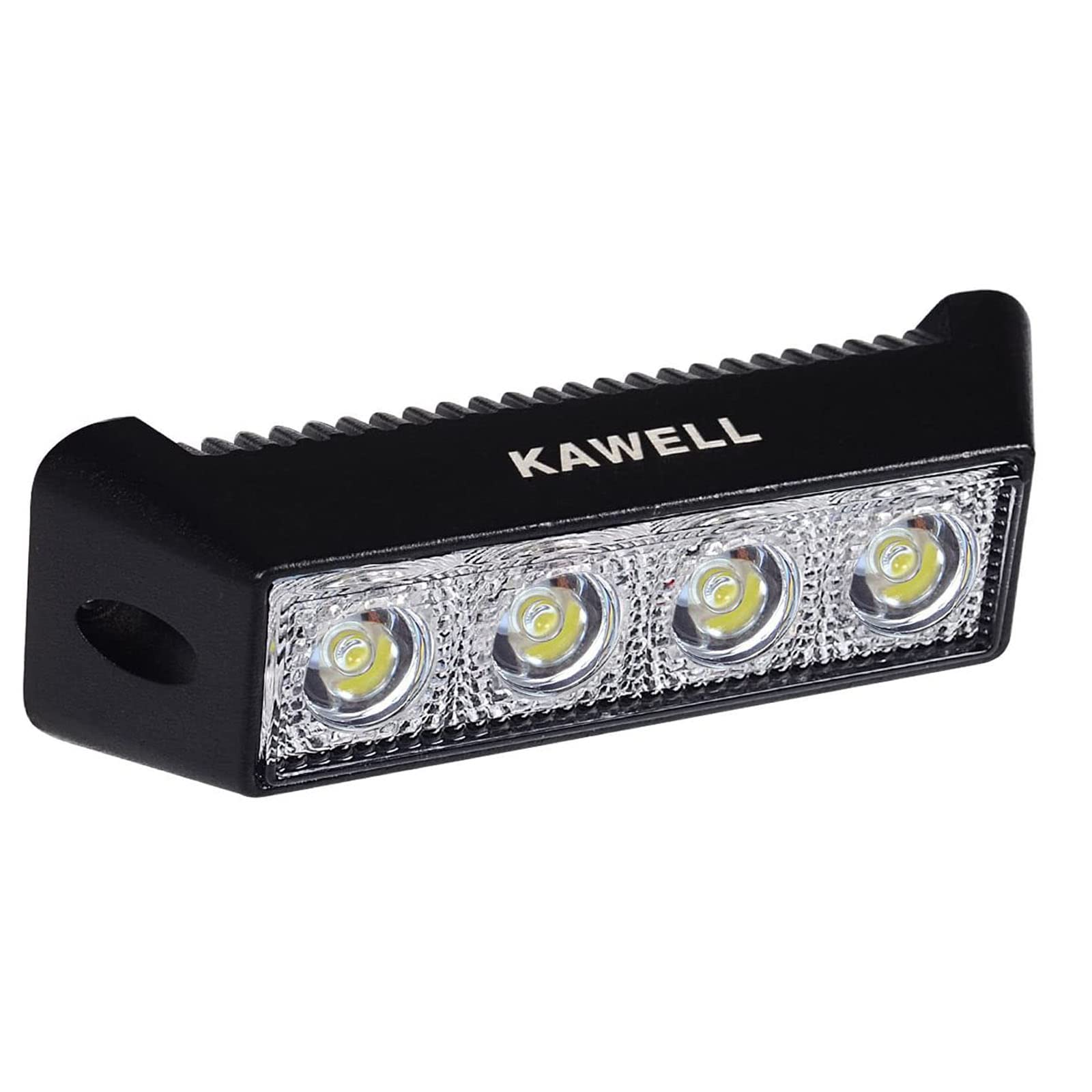 Kawell 12W LED Light Bar Spotlight - Super Bright LED Fog Light & Driving Light for Off-Road Vehicles, Motorcycle, ATV, UTV, 4x4, SUV, Truck, Tractor, Boat - Perfect for Night Driving, Work Lighting & Outdoor Adventures