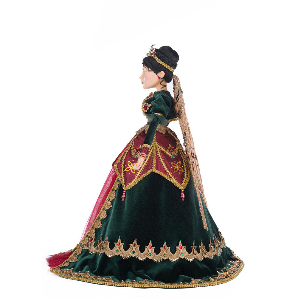 Belle Noelle Tree Top Angel - Handcrafted Christmas Tree Topper by Katherine's Collection - Perfect for Holiday Decor & Christmas Tree Decoration