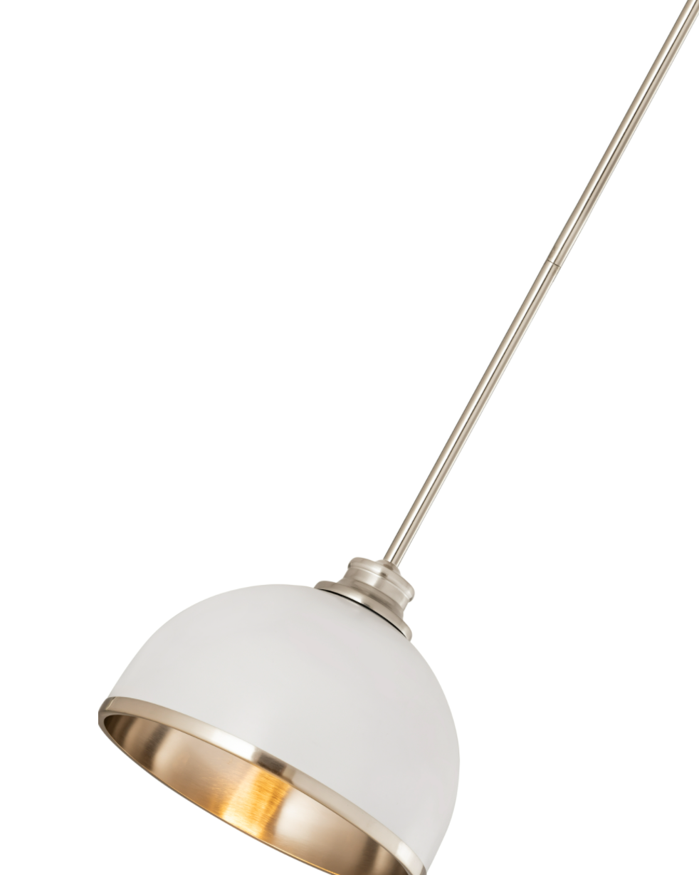 White & Brass