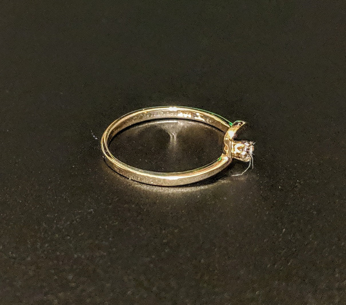 Solid Yellow or White Gold Natural Sapphire Promise Ring - Genuine Sapphire Accented Engagement Ring for Women, 14K Fine Jewelry, Petite Size | Perfect for Proposals, Anniversaries & Special Occasions
