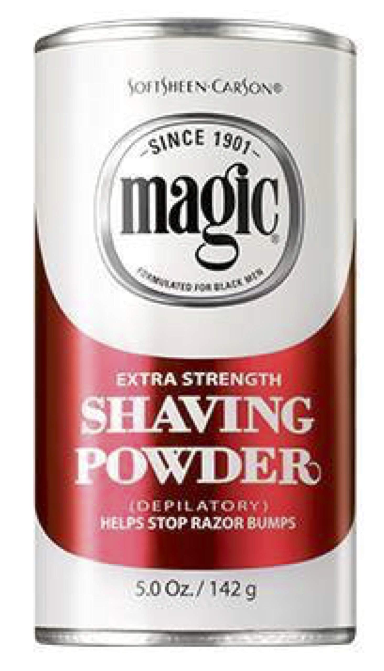 Magic Shave Powder - Gold (Fragrant), Platinum & Red (Extra Strength) - Fast & Smooth Hair Removal for Men's Face, Head & Body - Perfect for Sensitive Skin & Quick Grooming