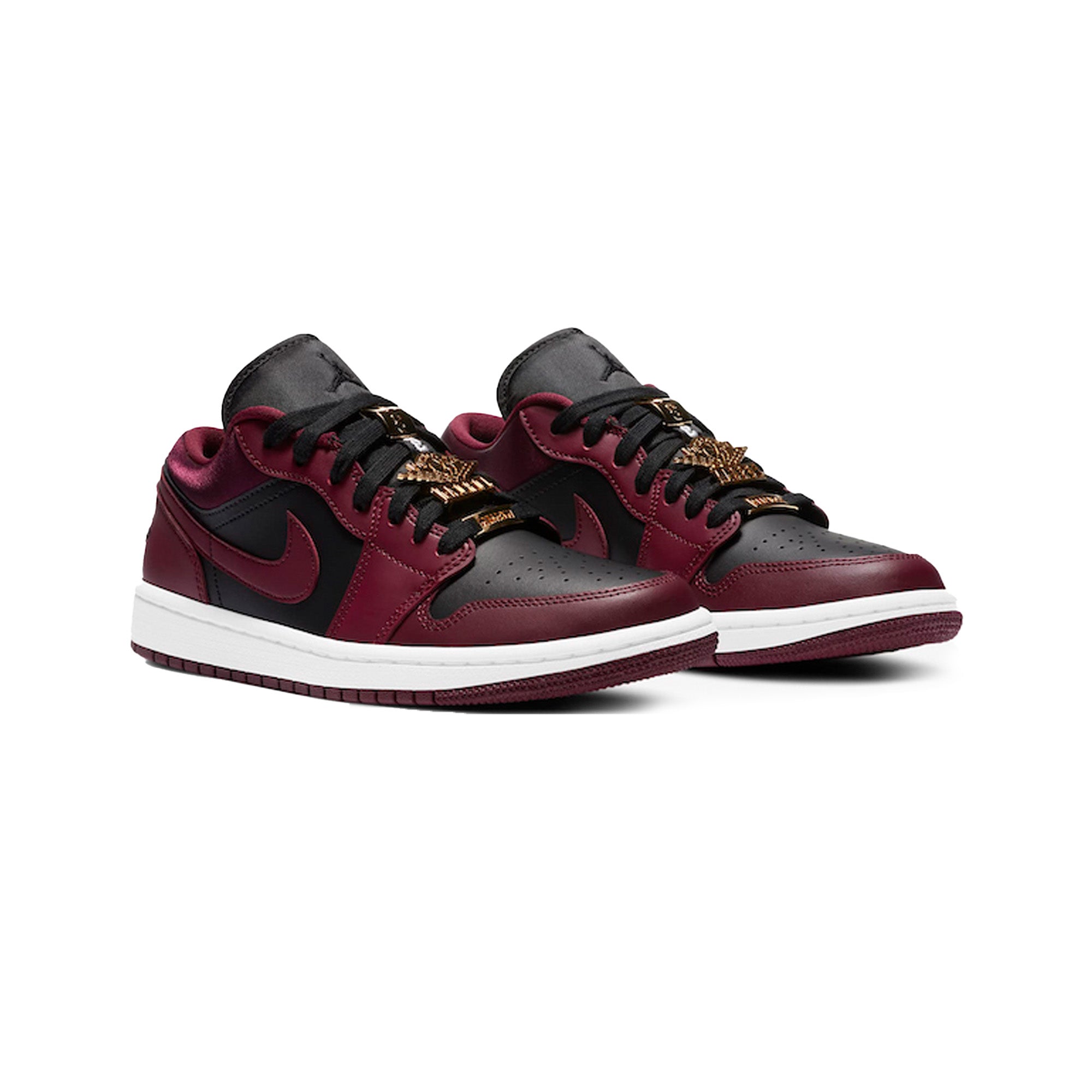 Air Jordan 1 Low 'Dark Beetroot Black' Women's Sneakers (2020) - Stylish & Comfortable Basketball Shoes for Casual Wear, Street Fashion & Gym Workouts