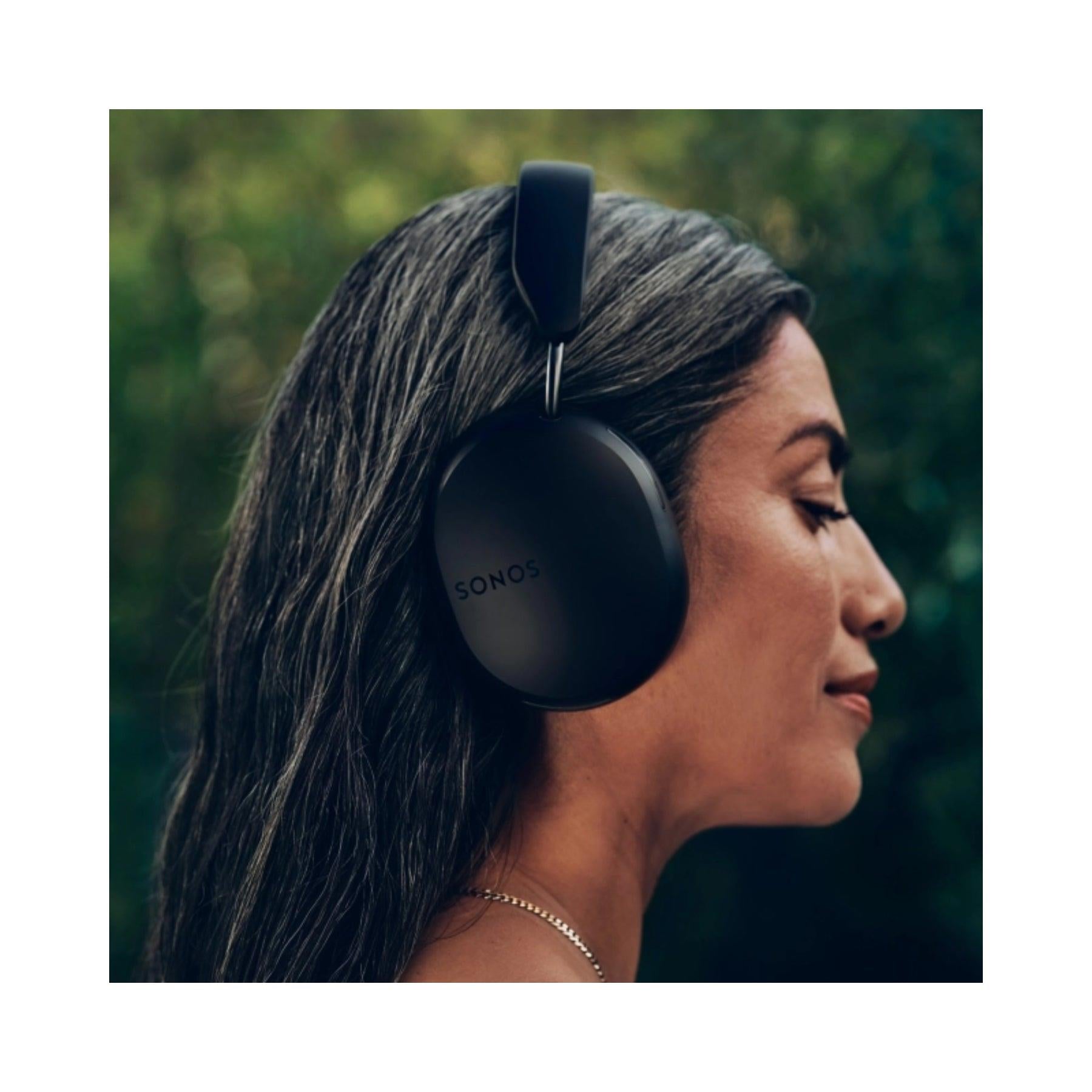 Sonos Ace Wireless Noise Cancelling Headphones - Premium Over-Ear Bluetooth Headset with 30-Hour Battery Life for Music, Movies & Travel