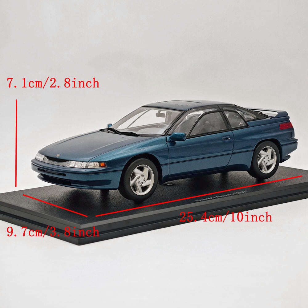 1/18 Scale Subaru Alcyone SVX Blue Resin Diecast Model Car - Limited Edition DNA Collectibles DNA000234 - Perfect for Display, Car Enthusiast Gifts & Collection Showcase