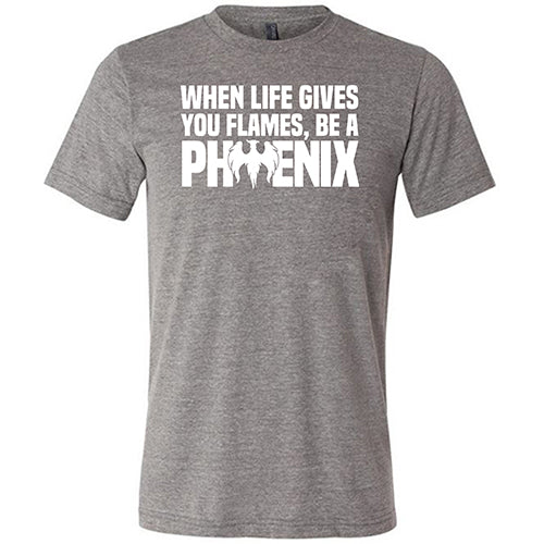 Unisex Phoenix T-Shirt - Motivational Quote Tee for Men & Women - Perfect for Gym, Workout & Casual Wear