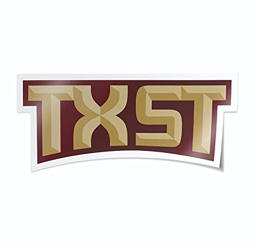 Texas State Bobcats TXST Arched Logo Vinyl Decal - Officially Licensed NCAA Sticker for Cars, Bumpers, Windows, Laptops & More | Heavy-Duty Weatherproof Decal for College Pride & Fan Gear | Perfect for Game Day, Tailgating & School Spirit
