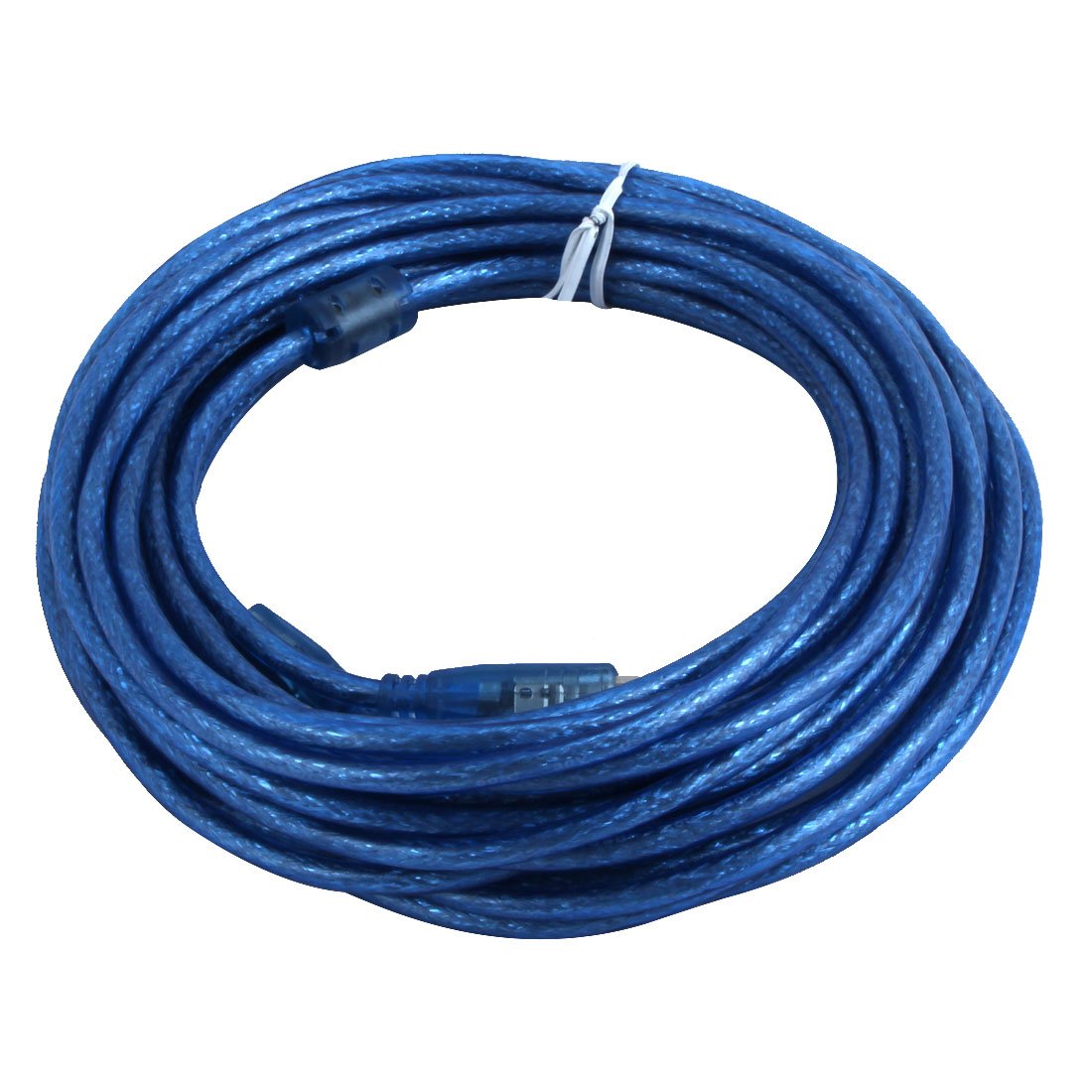 uxcell 10M USB A Male to USB B Male Printer Extension Cable - High-Speed Data Transfer for Printers, Scanners, Audio Interfaces & More (Blue)