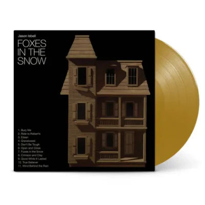 Jason Isbell - Foxes in the Snow Gold Vinyl LP Record | Limited Edition Collector's Item | Perfect for Audiophiles & Music Collectors | Great for Home Listening, Gifts & Vinyl Collections
