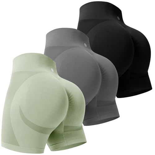 Black Gray Sage-green 3 Pack