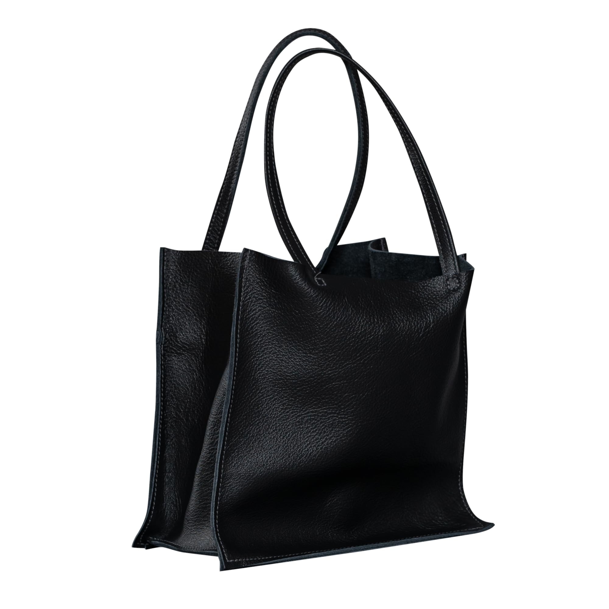 Small Leather Women's Black Evening Clutch with Detachable Purse - Handcrafted Designer Handbag for Parties, Weddings & Special Occasions | Perfect for Date Nights, Galas & Formal Events