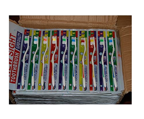 100 Pack Bulk Toothbrushes for Adults & Kids - Soft Bristles, Eco-Friendly - Perfect for Home, Travel, Hotels & Dental Offices