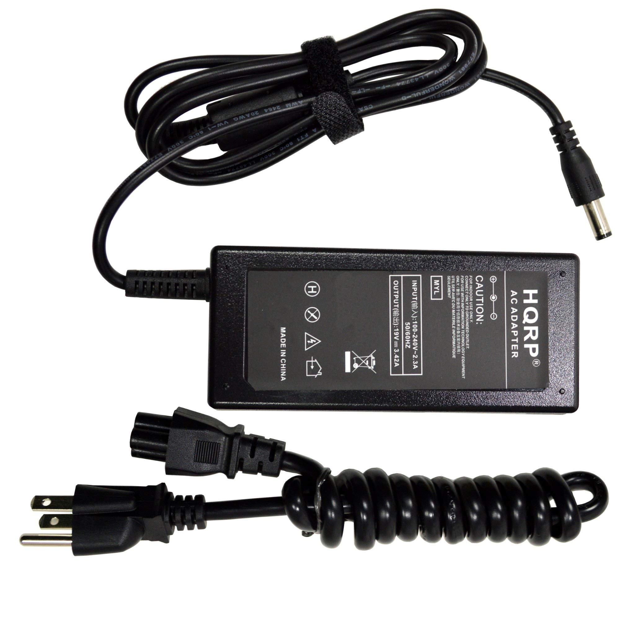 HQRP 19V AC Power Adapter Charger for Petsafe Wireless Pet Containment System - Compatible with RFA-374, PIF-300 & 650-231 Transmitters - Replacement Power Supply Cord for Indoor/Outdoor Pet Fence Use