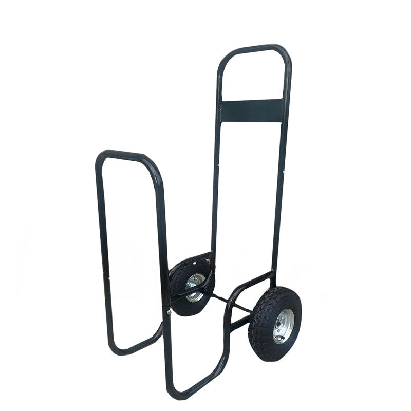 Forestwest Firewood Cart - Heavy Duty Log Trolley & Wood Carrier BM11538 for Firewood Storage & Outdoor Camping