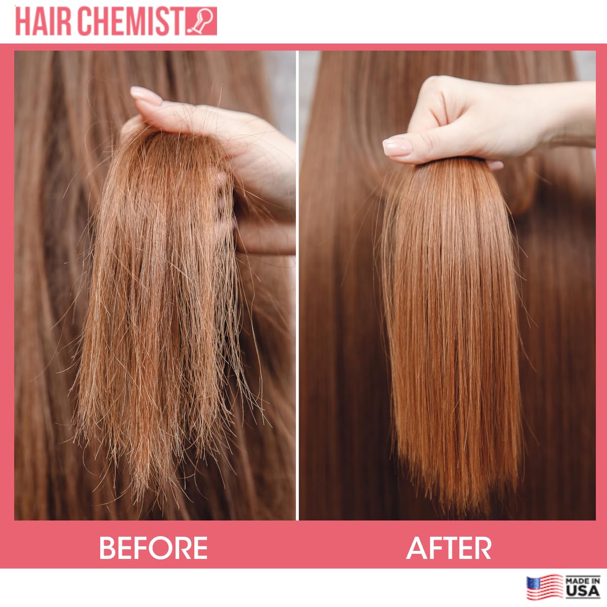Hair Chemist Strength & Growth Batana Oil Shampoo & Conditioner Set (33.8 oz) + Hair Oil (7.1 oz) - 3-Piece Kit for Hair Growth, Thickening & Repair | Natural Hair Care for Dry, Damaged Hair | Perfect for Daily Use & Salon Treatments