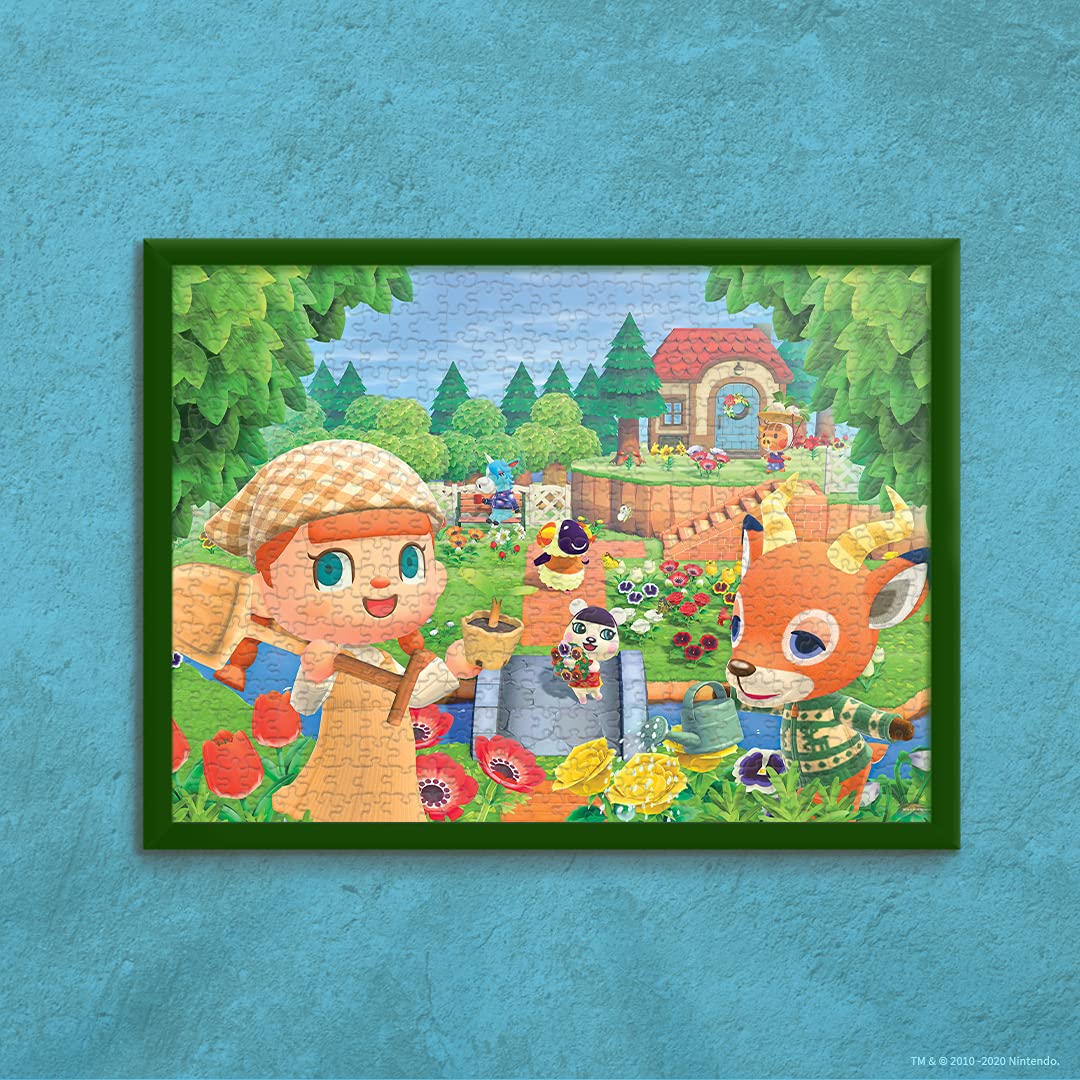 Animal Crossing New Horizons 1000-Piece Jigsaw Puzzle - Officially Licensed Nintendo Merchandise with Beau, Vesta, Pekoe & Daisy Mae | Perfect for Game Fans, Puzzle Collectors & Home Decor