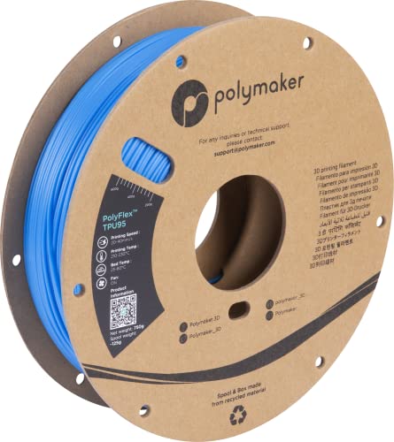 1.75mm 0.75kg Tpu95, Blue