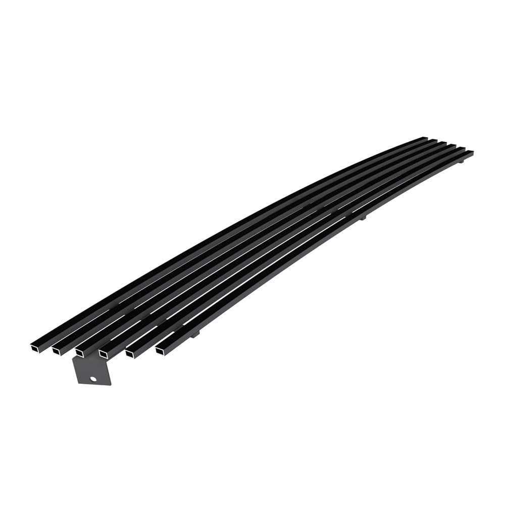 APS F65737H Black Billet Front Grille Insert Compatible with 2004-2005 Ford Ranger - Lower Bumper Replacement for Enhanced Style & Protection | Off-Road, Truck Customization, Automotive Upgrade