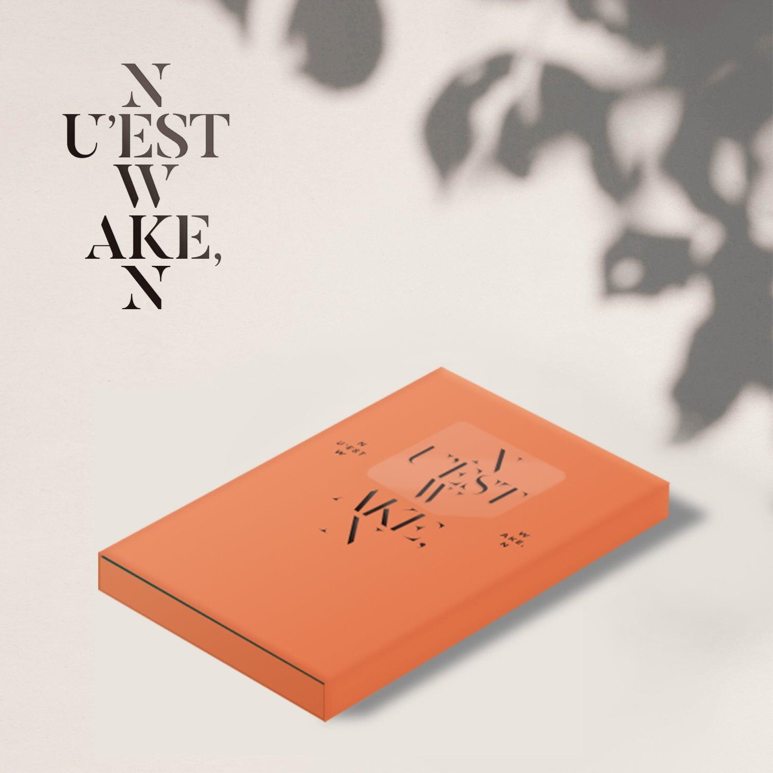 NU'EST W 'WAKE, N' Official Album + Exclusive Poster - K-Pop Music CD for Fans Collection | Perfect for Birthday Gifts, K-Pop Merchandise Display & Fan Meetings