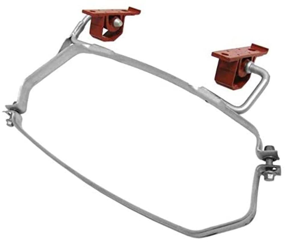 AP Exhaust Products 8120 Heavy Duty Exhaust Bracket - Universal Fit for Trucks & SUVs - Durable Steel Construction for Enhanced Vehicle Performance & Safety