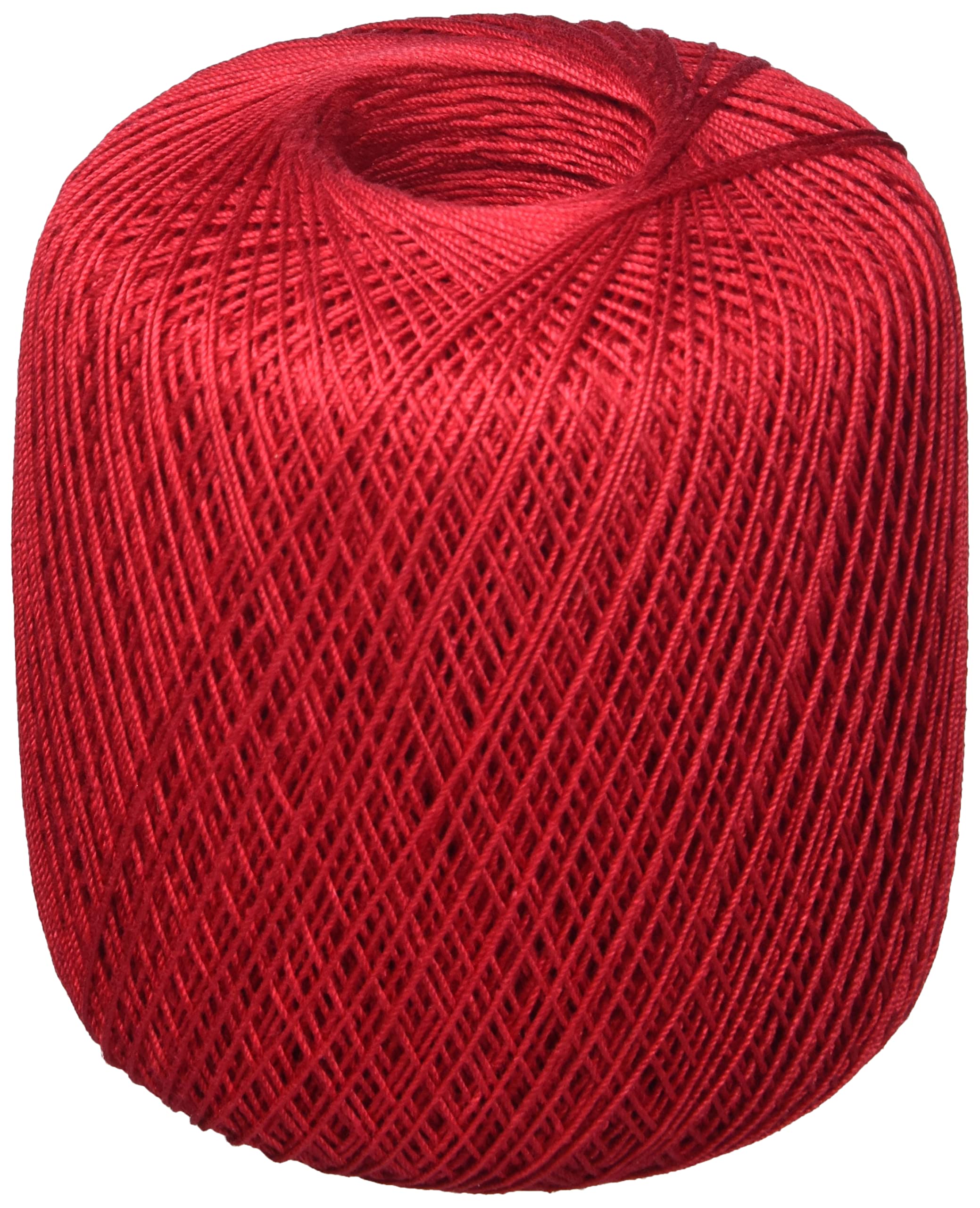 RED HEART Classic Crochet Thread - 900 Feet, Size 10, Victory Red | Perfect for Crochet Projects, DIY Crafts, and Handmade Gifts