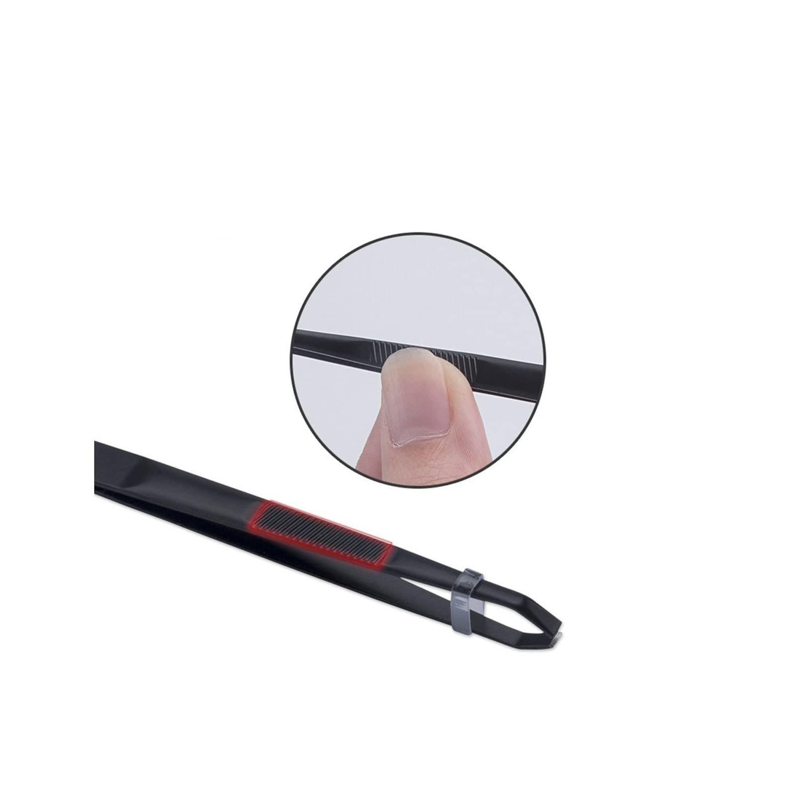 Premium Stainless Steel Hair Removal Tweezers - Slant Tip Eyebrow & Mustache Tweezer for Precise Plucking - Professional Beauty Makeup Tool for Eyebrow Shaping & Facial Hair Removal - Perfect for Home Salon Use & Travel Grooming Kit