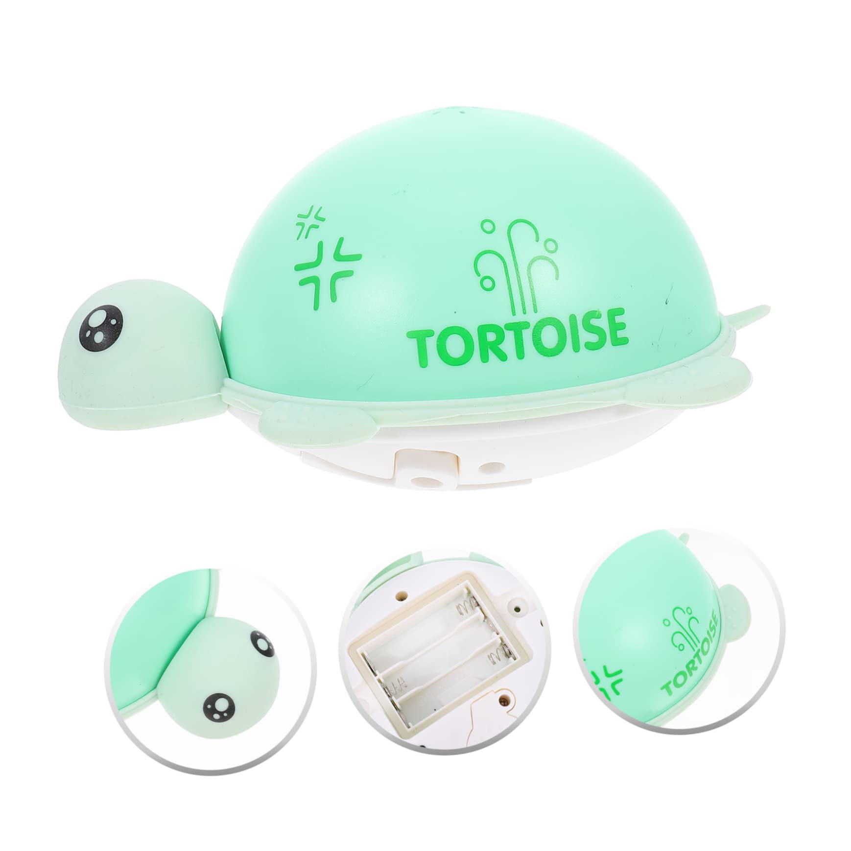 **iFundom 3-Piece Water Spray Turtle Shaped Bath Toys for Kids - Fun Squirt Bath Time Toys for Toddlers & Children - ABS Plastic, Green - Perfect for Bathtub Play & Pool Fun**