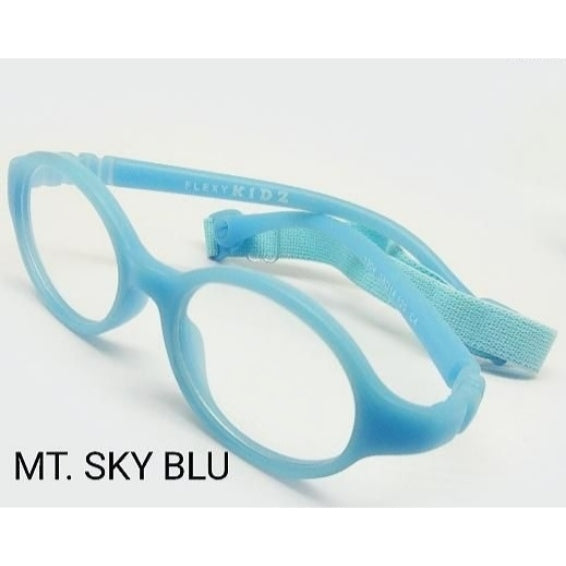 Trendy Kids Flexible Blue Light Blocking Glasses 1304 - Anti-Eye Strain for Online Classes & Gaming, Unbreakable Frame for Active Play