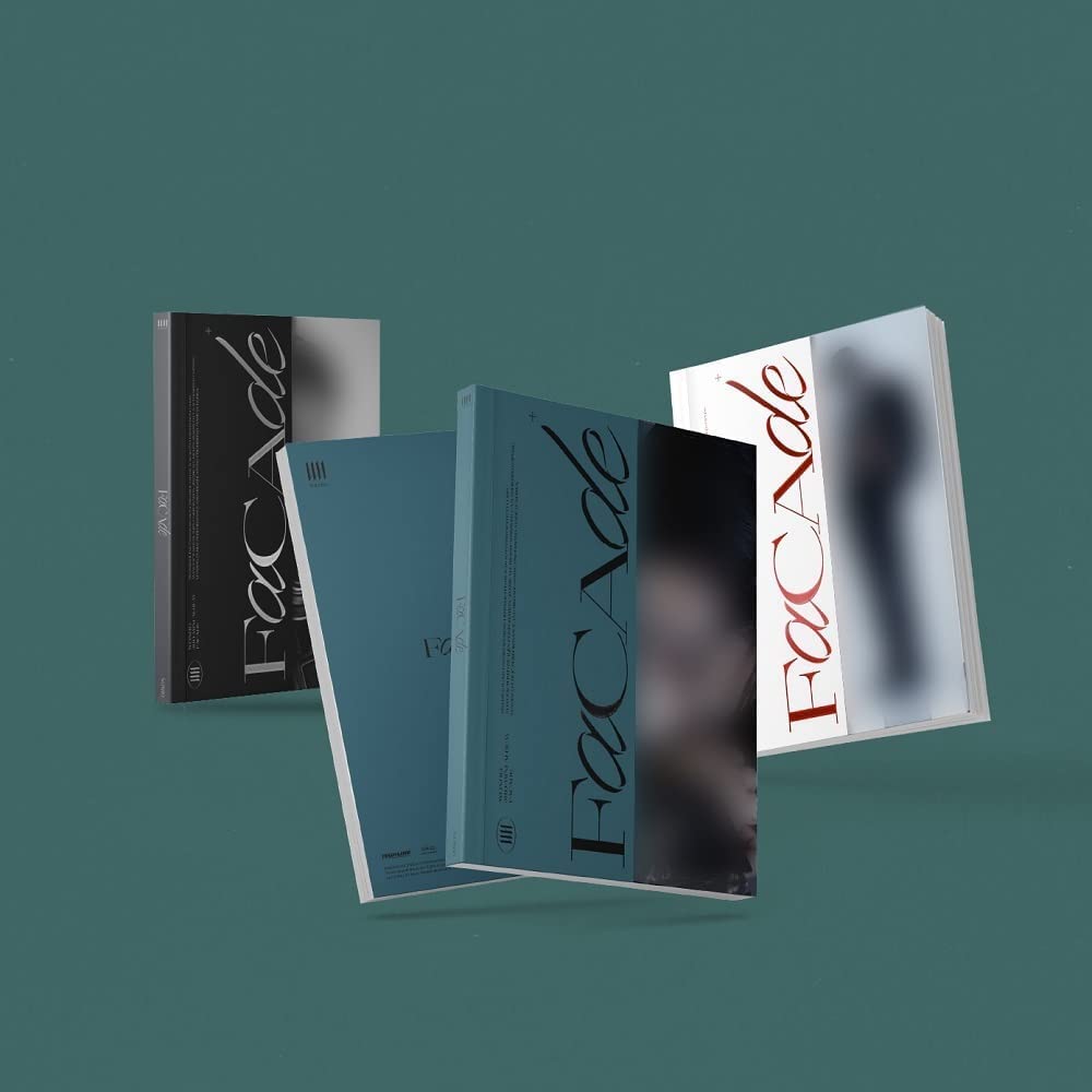DREAMUS Monsta X Wonho Facade 3rd Mini Album Set - 3 Versions with CD, 96p PhotoBook, PhotoCard, Bookmark & Poster | K-Pop Collectors Edition | Perfect for Fans, Gifts & Music Enthusiasts