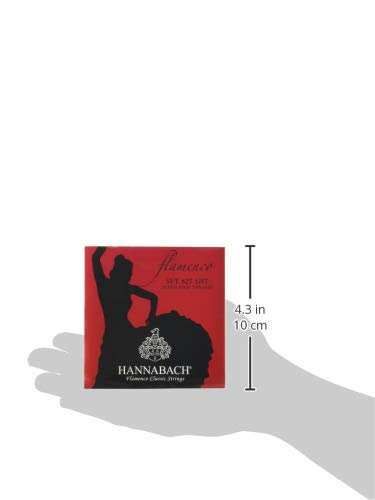 Hannabach 827SHT Flamenco Series Classical Guitar Strings - Super High Tension, Made in Germany | Perfect for Professional Performances & Flamenco Music