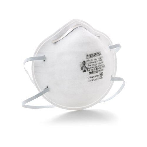 3M 8200 N95 Particulate Respirator Mask - Box of 20, NIOSH Certified for Dust, Pollen & Airborne Particles - Ideal for Construction, Woodworking & Home Improvement Projects
