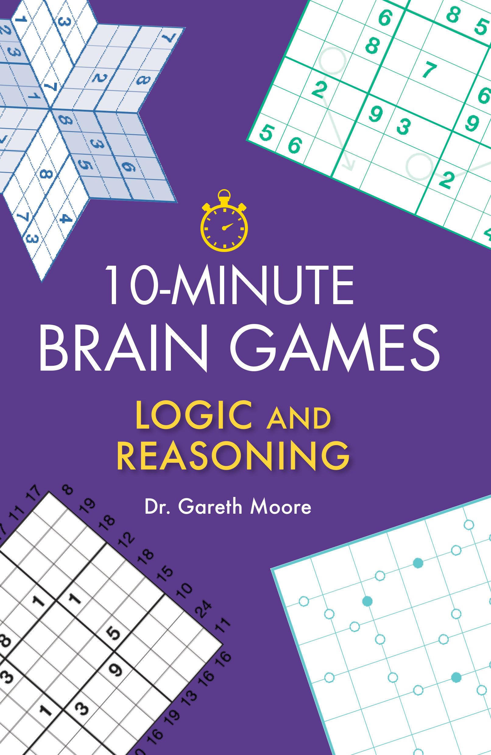 10-Minute Brain Games for Logic & Reasoning - Fun Mental Exercises for Adults & Kids - Perfect for Travel, Classroom & Family Game Night