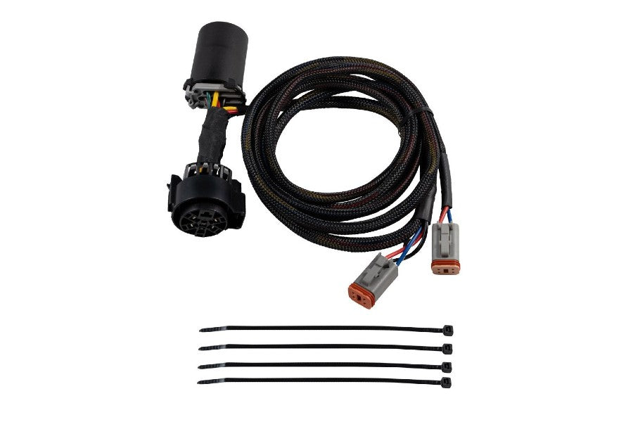 Diode Dynamics Stage Series 7-Pin Dual Output Trailer Wiring Harness Kit - Heavy Duty Towing & Trailer Light Connection for Trucks, RVs & Trailers - Perfect for Safe Night Driving & Long Distance Hauling