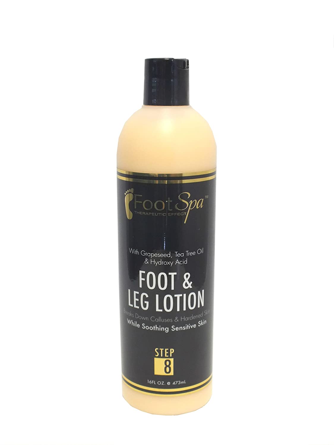 Relaxing Foot & Leg Spa Lotion - 16oz Moisturizing Cream for Dry, Cracked Feet - Perfect for Post-Workout Recovery & At-Home Pedicures