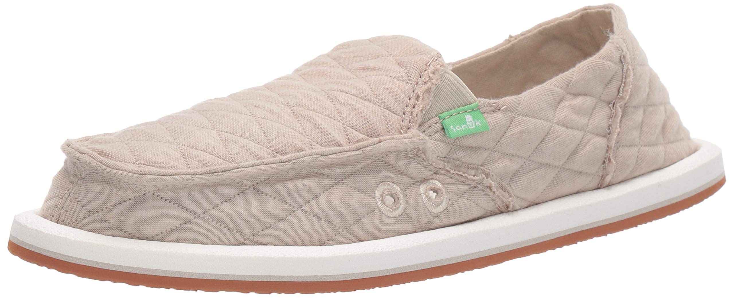 Sanuk Donna Quilt Women's Slip-On Shoes - Comfortable & Stylish Casual Loafers for Walking, Travel & Everyday Wear
